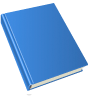 Diplomarbeit mit hochwertiger Hardcover-Bindung, 125-seitig<br>Umschlag blau