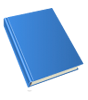 Doktorarbeit mit hochwertiger Hardcover-Bindung, 191-seitig<br>Umschlag blau